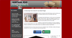 Desktop Screenshot of hampshireroadstorage.com
